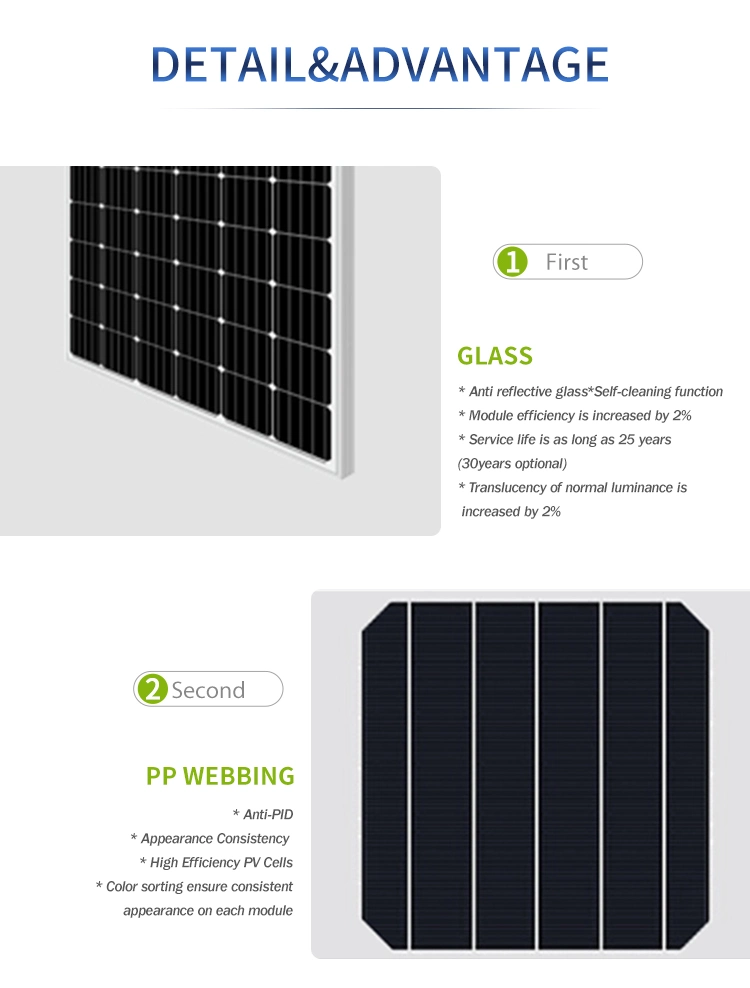 Trina Monocrystalline 400W 425W 450W 500W 550W 600W 670W Photovoltaic Solar Panel