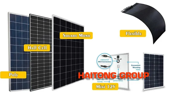 Módulos mono poli fotovoltaicos de 100 W fora da rede no painel do sistema de energia solar de meia célula cortada da grade